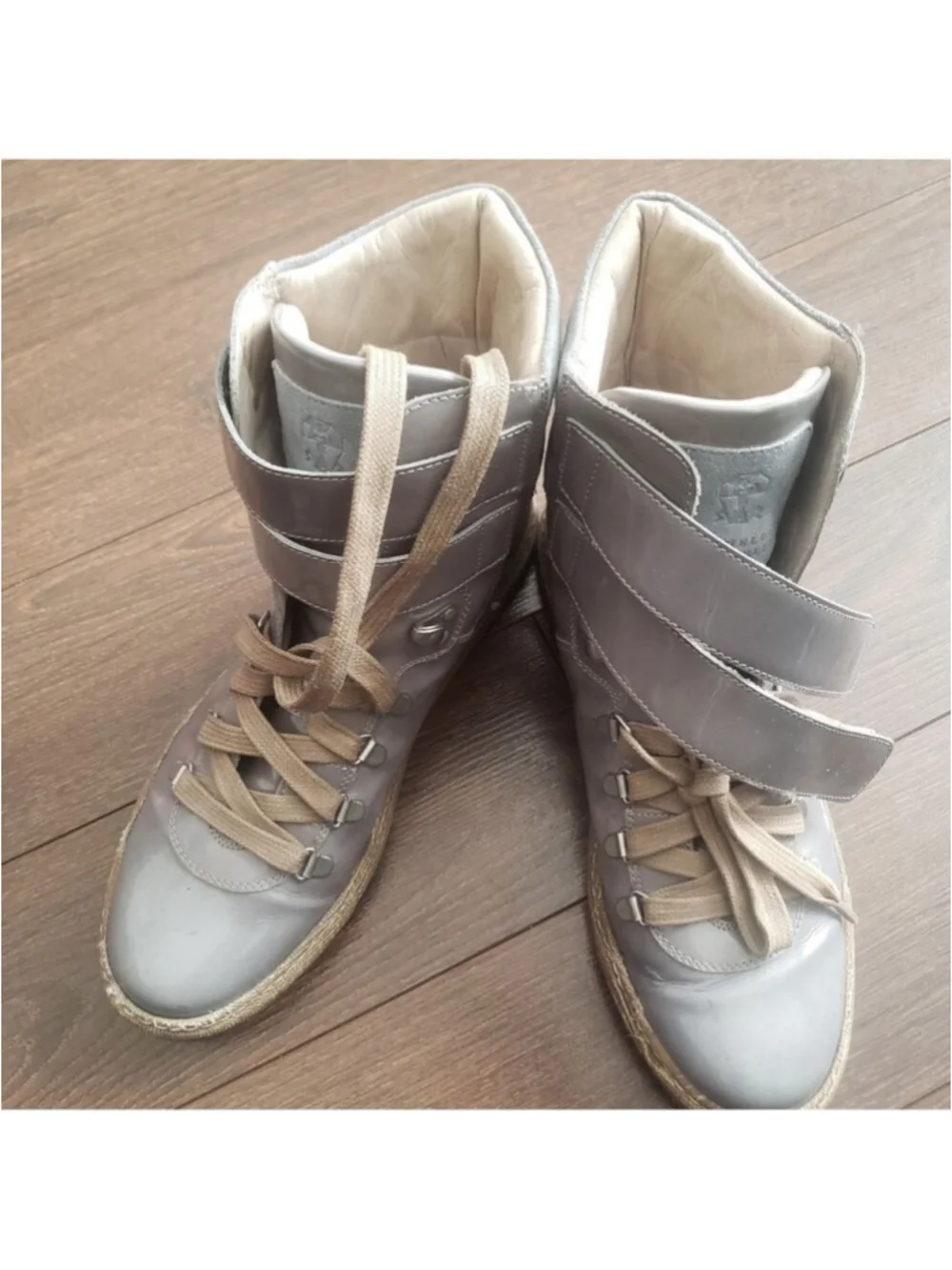 Brunello Cucinelli patent leather